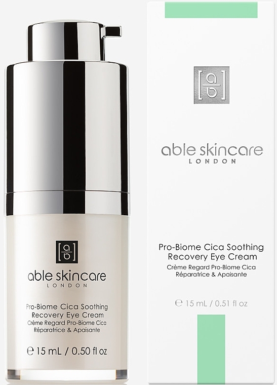 Успокаивающий крем для век - Able Skincare City Shield+ Pro-Biome Cica Soothing Recovery Eye Cream — фото N1