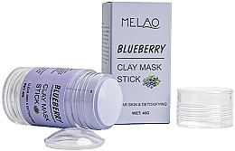 Маска-стик для лица "Blueberry" - Melao Blueberry Clay Mask Stick — фото N3
