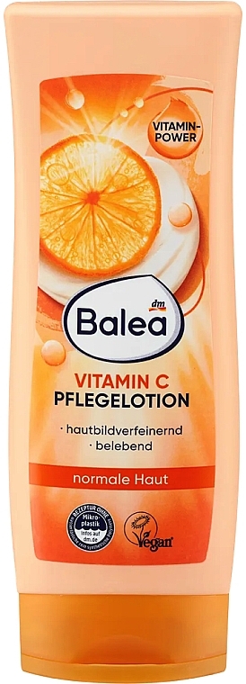 Питательный лосьон для тела с витамином С для нормальной кожи - Balea Vitamin C Pflegelotion — фото N1