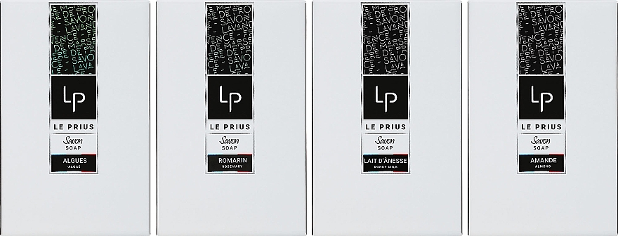 Набір - Le Prius Gift Set Spa Bars Of Soap (soap/4х125g) — фото N1