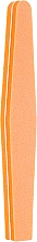 Пилка-баф для ногтей двухсторонняя, трапеция 100\180, оранжевая - Tools For Beauty Diamond Orange — фото N1