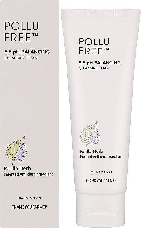 Пенка для умывания - Thank You Farmer Pollufree 5.5 pH-Balancing Cleansing Foam — фото N2