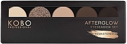 Духи, Парфюмерия, косметика Палетка теней для век - Kobo Professional Afterglow Eyeshadow Set