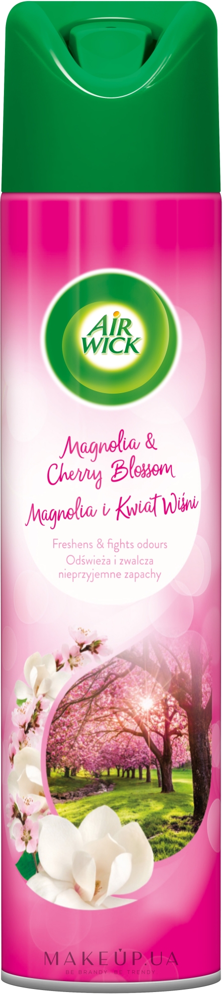 Аэрозольный освежитель воздуха "Магнолия и цветущая вишня" - Air Wick Magnolia&Cherry Blosson — фото 300ml