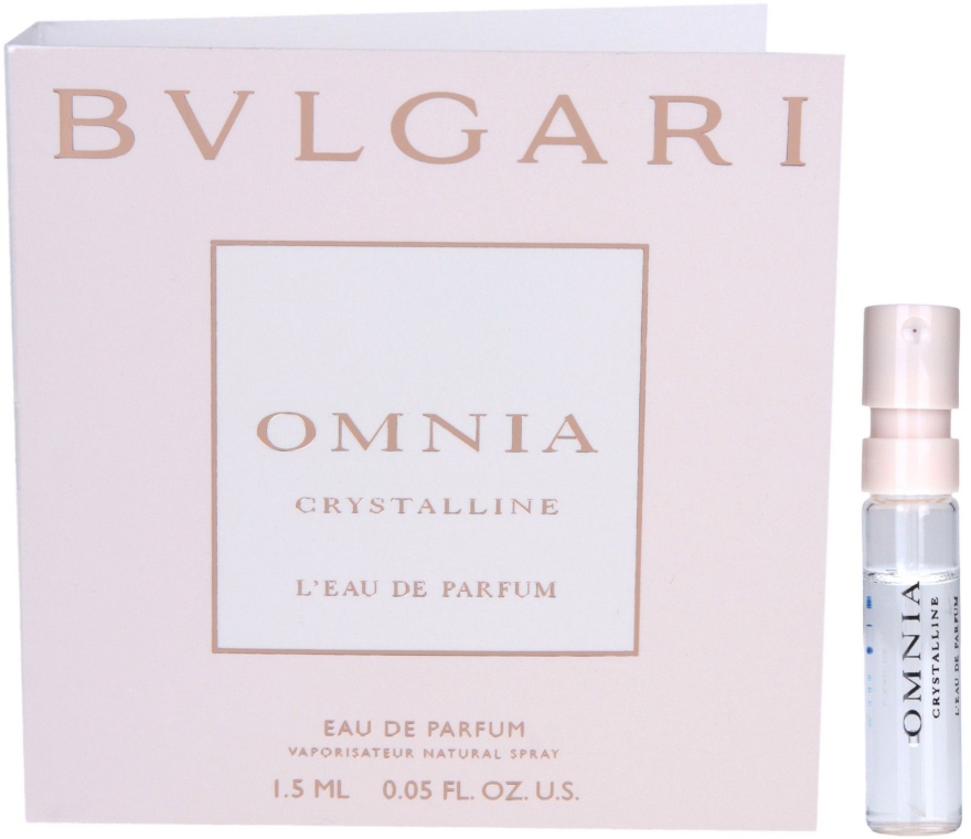Bvlgari Omnia Crystalline - Парфюмированная вода (пробник)
