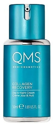 Крем для відновлення колагену шкіри обличчя - QMS Collagen Recovery Day & Night Cream — фото N1