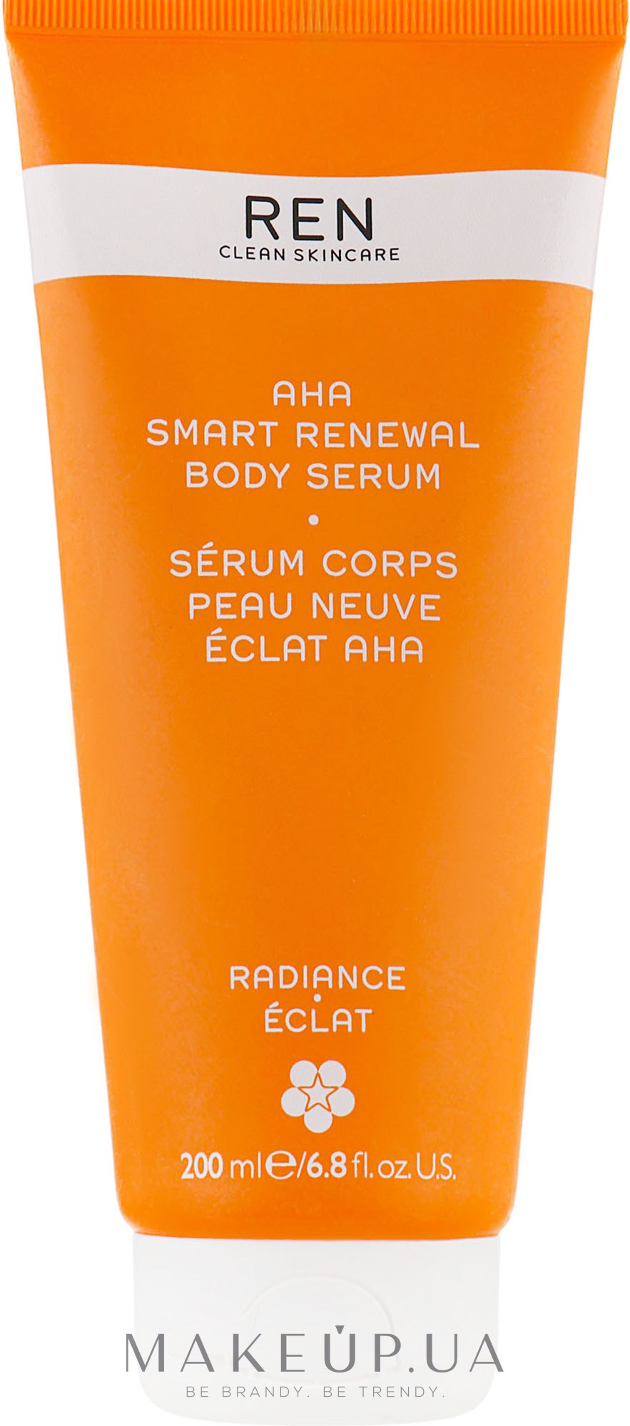 Обновляющая сыворотка для тела - Ren Radiance Clean Skincare AHA Smart Renewal Body Serum — фото 200ml