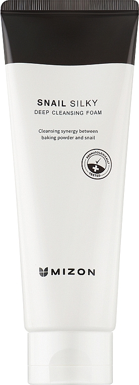 Глибокоочищувальна пінка для обличчя - Mizon Snail Silky Deep Cleansing Foam — фото N1