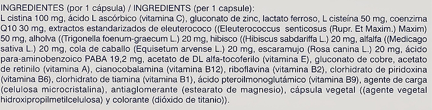 Харчова добавка "Поповнення нестачі вітамінів і заліза" - Simildiet Laboratorios Distonicum — фото N4