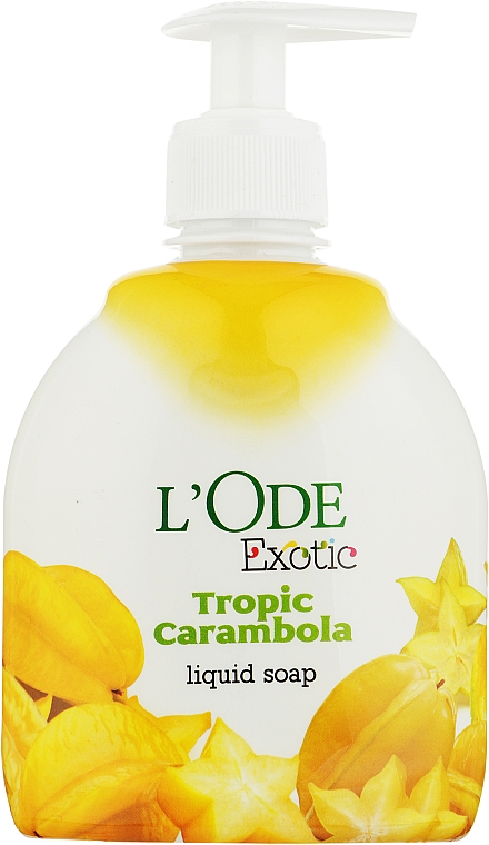 Жидкое мыло "Тропическая карамбола", в полимерной бутылке - ODA — фото N1