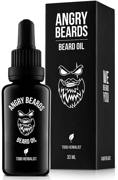 Олія для бороди - Angry Beards Todd Herbalist Beard Oil — фото N1