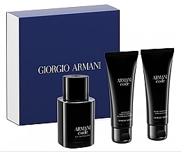 Духи, Парфюмерия, косметика Giorgio Armani Armani Code - Набор (edt/50ml + after/sh/balm/75ml + sh/gel/75ml) 