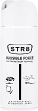 Дезодорант - STR8 Invisible Force Antiperspirant Deodorant Spray — фото N1
