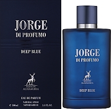 Alhambra Jorge di Profondo Deep Blue - Парфюмированная вода — фото N2