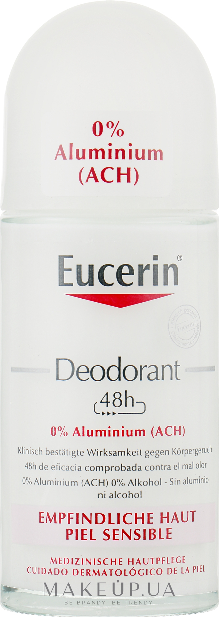 Дезодорант для чувствительной кожи без алюминия - Eucerin Deodorant — фото 50ml