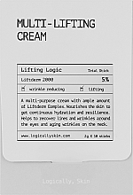 Мультиліфтинговий крем (саші) - Logically, Skin Multi Lifting Cream — фото N1