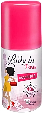 Парфумерія, косметика Дезодорант кульковий - Lady In Paris Deodorant Roll-On Dry & Sensitive