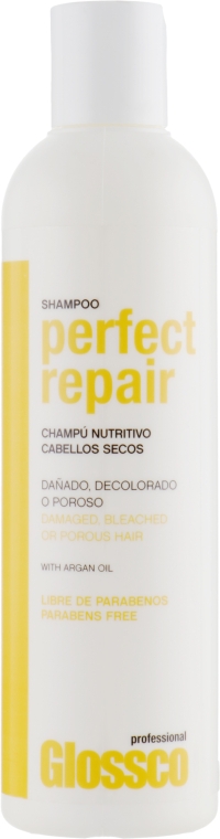 Відновлювальний шампунь для пошкодженого волосся - Glossco Treatment Perfect Repair Shampoo — фото N1