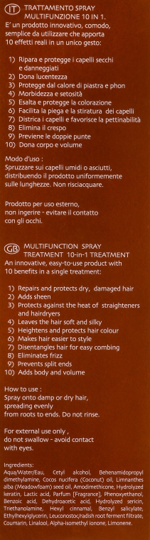 Кокосовое масло-спрей 10 в 1 - Phytorelax Laboratories Coconut Professional Hair Care — фото N3