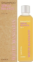 Шампунь для жирного волосся - White Mandarin Sebum Balance Shampoo — фото N2