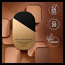 Пудра компактная - Max Factor Facefinity Compact Refil SPF 20 (сменный блок) — фото N6