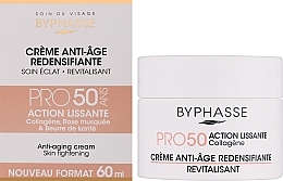 Антивозрастной крем для лица - Byphasse Anti-Aging Cream Pro50 Skin Tightening — фото N2