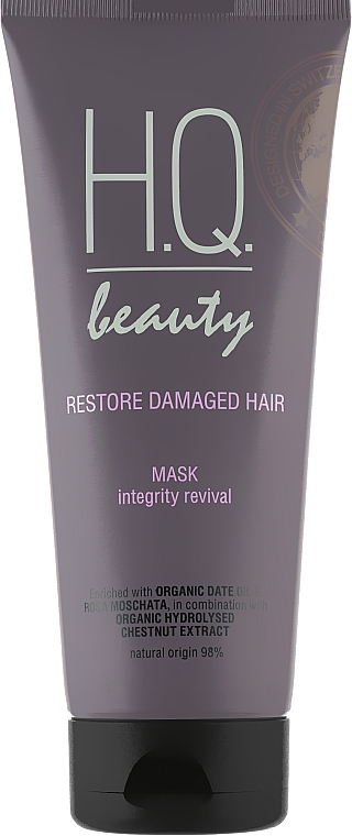 Маска для пошкодженого волосся - H.Q.Beauty Restore Damaged Hair Mask — фото N1