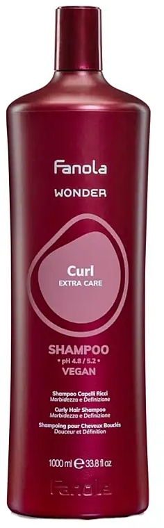 Шампунь для волосся - Fanola Wonder Curl Extra Care Shampoo — фото N2