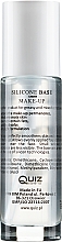 Силіконова база під макіяж  - Quiz Cosmetics Perfect Silicone Base Under Make Up — фото N2