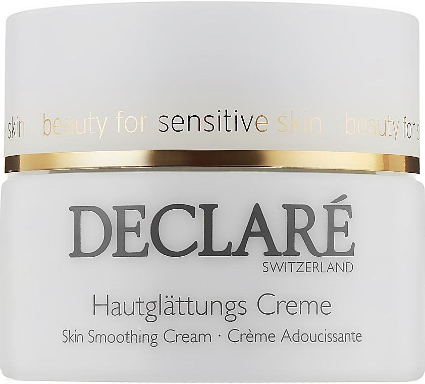 Заспокійливий крем для чутливої і сухої шкіри - Declare Skin Cream Smoothing — фото N1
