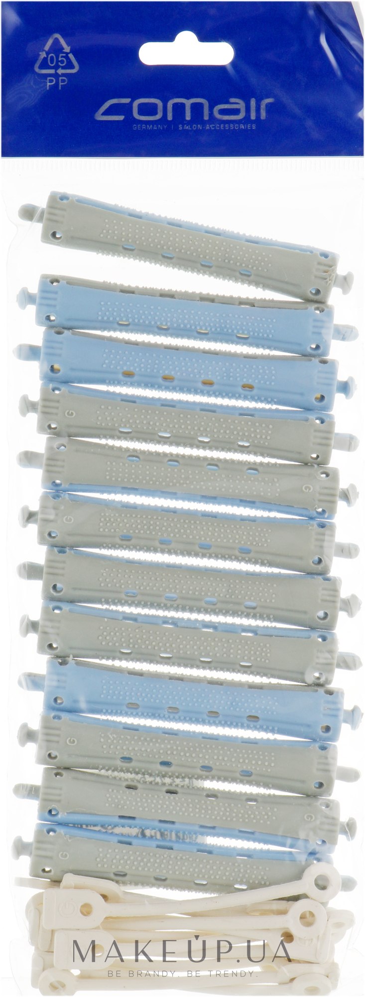 Бигуди для холодной завивки, сине-серые, d13 - Comair — фото 12шт