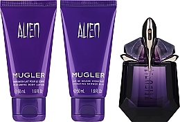 Mugler Alien - Набор (edp/30ml + b/lot/50ml + sh/milk/50ml) — фото N2