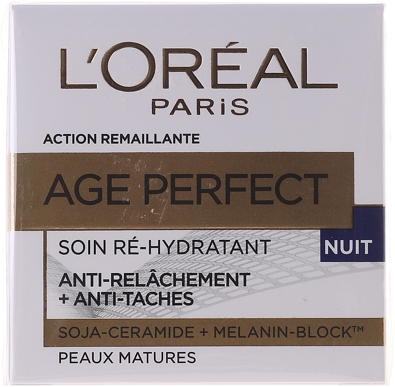 Ідеальний нічний живильний крем - L'Oreal Paris Age Perfect Reinforcing Rich Night Cream — фото N7