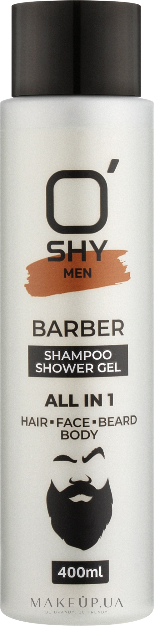Шампунь-гель для душа - O'Shy All In 1 Barber Men — фото 400ml