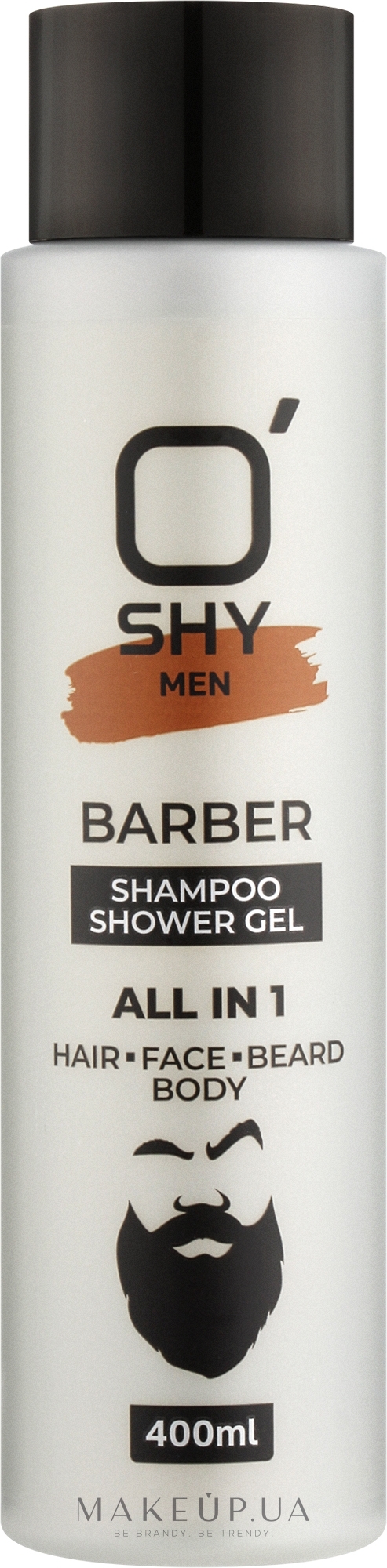 Шампунь-гель для душу - O'Shy All In 1 Barber Men — фото 400ml