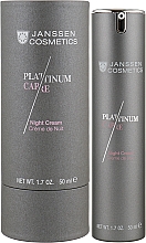 Нічний крем реструктурувальний  - Janssen Cosmetics Platinum Care Night Cream — фото N2