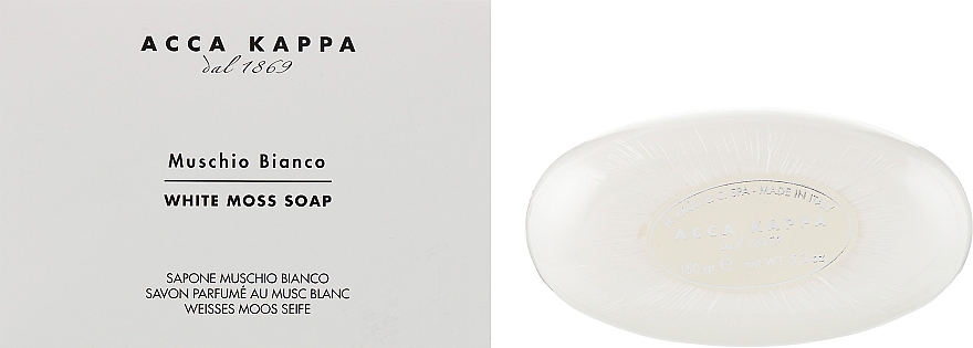Мило для тіла - Acca Kappa White Moss Vegetable Soap — фото N1