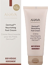 Гель для ніг насичений - Ahava Leave-on Deadsea Mud Foot Cream Dry/Sensitive Skin Relief — фото N2