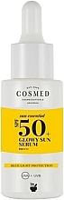 Духи, Парфюмерия, косметика Солнцезащитная сыворотка для лица - Cosmed Sun Essential SPF50 Glowy Sun Serum
