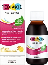 Сироп для носа и горла: Очищение и снятие воспаления - Pediakid Nez-Gorge Sirop — фото N2