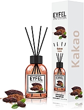 Парфумерія, косметика УЦІНКА Аромадифузор "Какао" - Eyfel Perfume Reed Diffuser Cocoa *