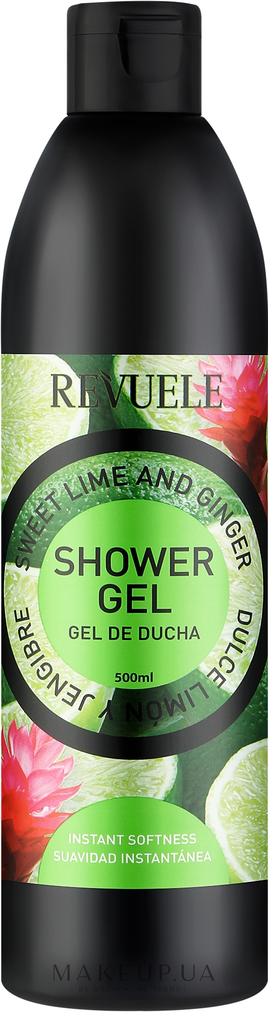 Гель для душа "Сладкий лайм и имбирь" - Revuele Fruit Skin Care Sweet Lime & Ginger Shower Gel — фото 500ml