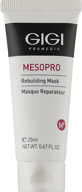 Регенерувальна відновлювальна маска для обличчя - Gigi Mesopro Rebuilding Mask (міні) — фото N1