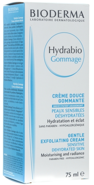 Очищуючий крем - Bioderma Hydrabio Exfoliating Cream — фото N2