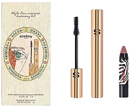 Парфумерія, косметика Підводка для очей - Sisley Mascara Phyto Noir & Lip Twist (mascara/7ml + lip/balm/1g)