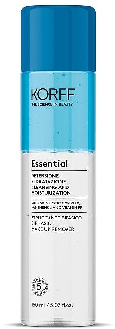 Двофазний засіб для зняття макіяжу - Korff Essential Biphasic Make-Up Remover — фото N1