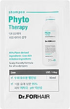Фітотерапевтичний шампунь для чутливої шкіри голови - Dr.FORHAIR Phyto Therapy Shampoo (пробник) — фото N1