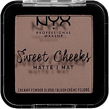 Духи, Парфюмерия, косметика УЦЕНКА Матовые румяна - NYX Professional Makeup Sweet Cheeks Matte Blush *