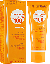 Духи, Парфюмерия, косметика УЦЕНКА Солнцезащитный крем - Bioderma Photoderm Max Spf 100 Sun Cream *