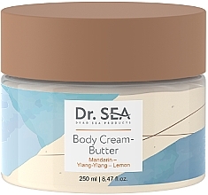 Крем-масло для тела "Мандарин, иланг-иланг, лимон" - Dr.Sea Body Cream-Butter — фото N1